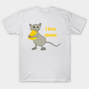 I love mouse T-Shirt